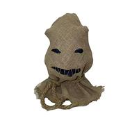 Clown Scarecrow Mask Halloween Horror Mask Creepy Scary Burlap Sack Mask Cosplay Party Headgear (Scarecrow 2)