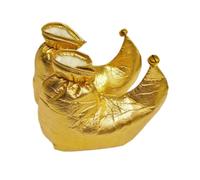 Clown Shoes Covers Adults Funny Party Cosplay Footwear Holiday Costume Accessories- Gold