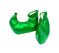 Clown Shoes Covers Adults Funny Party Cosplay Footwear Holiday Costume Accessories- Green