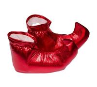 Clown Shoes Covers for Adults and Children - Metallic Jester Shoe Covers Costume Accessory for Carnival Halloween Circus Cosplay and Theme Party - Unisex One Size