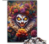 Clown Skeleton Jigsaw Puzzles for Teenagers 1000 Pieces, for Age 14+ Fun Games Fun Activities at Home, Birthday Gifts, Travel Gifts (size 50x75cm)