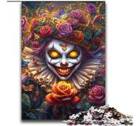 Clown Skeleton Jigsaw Puzzles for Teenagers, Family Activity Fun at Home Activities, Birthday Present,Travel Gifts (70x100cm)