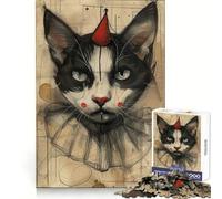 Clown The Kat 1000 Piece Jigsaw Puzzles for Adults Teenagers Home Play Fine Thick Home Fun Wall Art (38x52cm)