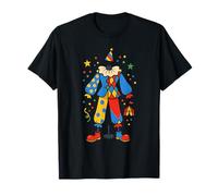 Clowncore Circus Chic Rainbow Harlequin Fashion Statement T-Shirt