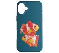 Clownfish Reef Duo - Ocean Conservation Tropical Marine Life Case for iPhone 16 Plus