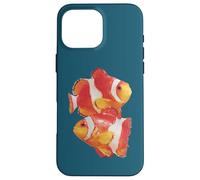 Clownfish Reef Duo - Ocean Conservation Tropical Marine Life Case for iPhone 16 Pro Max