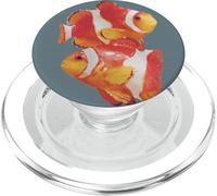 Clownfish Reef Duo - Ocean Conservation Tropical Marine Life PopSockets PopGrip for MagSafe