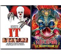 Clowns Attack Movies 2-DVD Bundle - Killer Klowns from Outer Space + Stephen King's It Double Feature