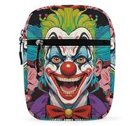 Clowns Oxford Cloth Ammo Crossbody Shoulder Bag Medic Bag Classic Small Messenger Crossbody Bag Unisex Classic Canvas Shoulder Bag for Women, Bookbag for Work, Style, One Size