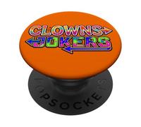 Clowns To The Left Jokers To The Right Arrow PopSockets Adhesive PopGrip