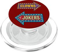 Clowns To The Left Jokers To The Right Arrow PopSockets PopGrip for MagSafe