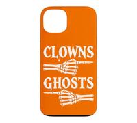 Clowns to The Right Ghosts to The Left Funny Halloween Case for iPhone 13