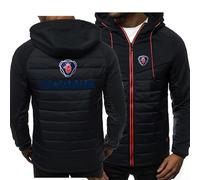 CLOZAM Men's Hoodies Sweatshirts Sweatshirt Zip Jacket for Scania Printed Fleece Long Sleeve Hoodie Patchwork Coat Top Lightweight Hoodie-B||XL