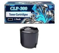 CLP-300 Toner Cartridges Compatible for Samsung CLP-300 CLP-300N CLX-2160 CLX-2160N CLX-2160X Printers, With Chip Large Capacity 5000 Pages (1 Pack Black)