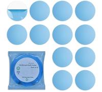 CLPA 3.75" Clear Craft Circles - 12-Pack PETG Blank Ornaments | Large Circle Stencil for Drawing, Painting and Resin | Craft Shapes | Made in Australia