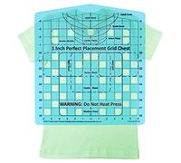 CLPA T-Shirt Ruler Alignment Tool for multiple Chest TShirt vinyl placement. All-in-one template to center designs on adult youth infant T Shirts.