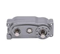 Clphendorine 313mm Wheelbase Metal Chassis RC Transfer Case, 1/10 RC Crawler Replacement Part, CNC Machined Aluminum Transfer Case with Anodized Finish for Remote Control Off - Road (Ti Color)