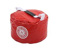 Clphendorine Golf Swing Bag, Golf Smash Bag for Swing Trainer, Indoor Striking Bag for Force and Accuracy Training with Zipper, Red PVC Golf Hitting Bag for Beginners and Seniors