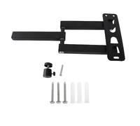 Clphendorine Projector Wall Mount Foldable Adjustable Angle Universal 1/4 Interface Projector Wall Bracket for Home Cinema Office Classroom with Heavy - Duty Steel Construction and Space -