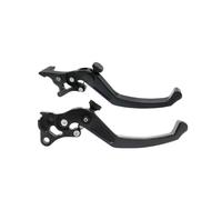 CLPMMUX Brake Clutch Reservoir Levers for GY6 Motorcycle Brake Lever Scooter Moped Accessories Refit Adjustable CNC Disc/Drum Hand Brake-Horns Handles 2 Pcs/Pair