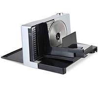 CLQ Electric Folding Slicer Bread Slicer Foldable Cutting Thickness 0-15Mm Stainless Steel Blade Ø177Mm 100W, 220V