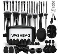 CLRDZN Makeup Brushes Set, 62Pcs Professional Makeup Brush Set Multi-functional Makeup Brush Kit, Eye and Face Makeup Brushes & Tools, Premium Synthetic Facial Makeup Accessories