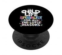 CLS Healthcare Reasons Certified Child Life Specialist PopSockets Adhesive PopGrip