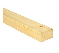 CLS Timber for Studwork and Framing 38mm x 63mm (3x2 Inch) x 2.4m Pack of 4
