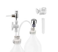 Clscea G211 Aquarium DIY CO2 Generator System Kit with Needle Valve & CO2 Diffuser