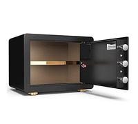 CLSDRZC Biometric Fingerprint SHome Swith Solid Steel Wall or Cabinet Anchoring for Home Office Hotel Jewelry Hand Passport Cash Money Security S/Coffee