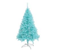CLSDRZC Blue Pvc Christmas Tree, Artificial Hinged Pines With Metal Stand Easy To Assemble Bare Tree Unlit Suitable For Suitable For Indoor And Outdoor Use-1.2m(3.9ft) The New