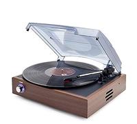 CLSDRZC Bluetooth Turntable Players Vinyl Record Phono Built-in Speakers 33/45/78 RPM home retro Phonograph recorder