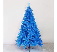 CLSDRZC Christmas Tree,Artificial Trees Decoration Artificial Xmas Tree Deluxe Christmas Tree With Foldable Metal Stand Home Decor(Color:Blue;Size:8Ft(2.4M)) (8Ft(24M)) (8Ft(24M)) (6ft(18m)) The New