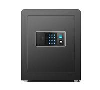 CLSDRZC Fireproof Waterproof Cabinet s Can Be Built into The Wall Home Security Fingerprint Password Unlocking Office Cosmetic Jewelry Cabinet for Home Office Cash Use (A