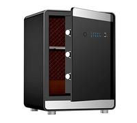 CLSDRZC Fireproof Waterproof Cabinet s s Home Mirror Strong Texture Bedroom Finishing Valuables Household Study Room Locker for Home Office Cash Use