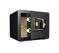 CLSDRZC Fireproof Waterproof Deposit Digital Keyboard Fingerprint Double-Layer Fire Cabinet s Cabinet s for ID Papers, A4 Documents, Lapto for Home Office