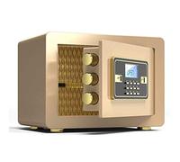 CLSDRZC Fireproof Waterproof Deposit Electronic DigitalHome Cash Lock Steel Security Gold for Office Or Home Use, Wall Or Floor Mounted 35X30X30cm Door Leaf 10mm