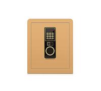 CLSDRZC Fireproof Waterproof Electronic Digital High Security Deposit for Home Office, Money Document Book Value Key 4 Solid Steel Bolts, 38x33x45cm (WxDxH) for Home Of