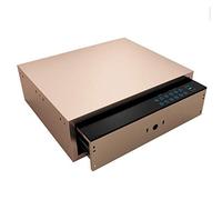 CLSDRZC Fireproof Waterproof Home into The Wardrobe into The Wall Touch Screen Anti- Theft Smart Fingerprint Password Drawer Wardrobe (Size: 48 40 15cm) for Home Office Cash Use