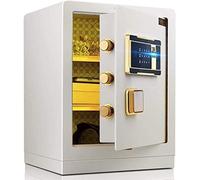 CLSDRZC Fireproof Waterproof s and Lock es, Money Electronic Digital Biometric Fingerprint Home Steel for Office Hotel Cash 39X33X50Cm for Home Office Cash Use S