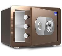 CLSDRZC Fireproof Waterproof s Home and Lock es Carbon Steel Stainless Steel Mechanical Lock Security/Rugged/Fireproof/Waterproof Small Household 35x25x25cm (Color : Red) for Home O