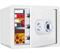 CLSDRZC Fireproof Waterproof s Home and Lock es Small for Home Office and Dual Control Opening is r and More Fireproof Waterproof and Anti-Drilling 25cm High (Color : Red)