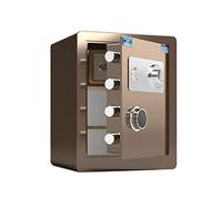 CLSDRZC Fireproof Waterproof Security Digital Cabinet s Small HomeHeavy Steel Cabinet,Fireproof And Anti-theft Cash Drawer,Office File Cabinet,D