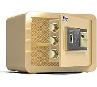 CLSDRZC Fireproof Waterproof Security Fireproof Fingerprint Password Lock Electronic Lock for Home Business Hotel Office 6 Ways to Unlock for Home Office Cash Use