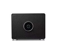 CLSDRZC Fireproof Waterproof Thicken Cabinet s Fingerprint Deposit Home in The Wall Invisible Office Fingerprint Unlocking (Color : Black) for Home Office Cash Use