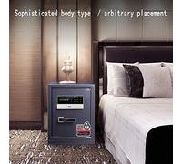 CLSDRZC Fireproof Waterproof with Combination Lock, Anti-Theft L-Type Zinc Alloy Handle with Built-in Lighting and Highly Dedicated Acoustic Alarm Security s for H