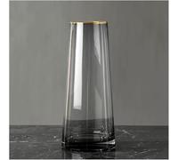 CLSDRZC Flower Vase Glass Vases Hydroponics Flowers Green Plants Vases Office Living Room Dry Flowers Flower(Medium)