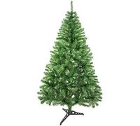 CLSDRZC Green Artificial Christmas Trees Ornaments With Plastic Support Decorations Easy Green Assembly Natural PVC Material Xmas For Outdoor Party-Green 1.2m The New