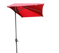 CLSDRZC Half Rectangular Parasol Umbrella Garden Patio Umbrellas Rainproof/Sun Protection - Outdoor Sun Shade Sails Awnings Canopy, for Wall Balcony, Door, Window, Backyard
