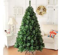 CLSDRZC Hinged Artificial Christmas Tree,Pine Christmas Tree Holiday Decoration Foldable Stand,Christmas Pine Needle Tree Unlit The New